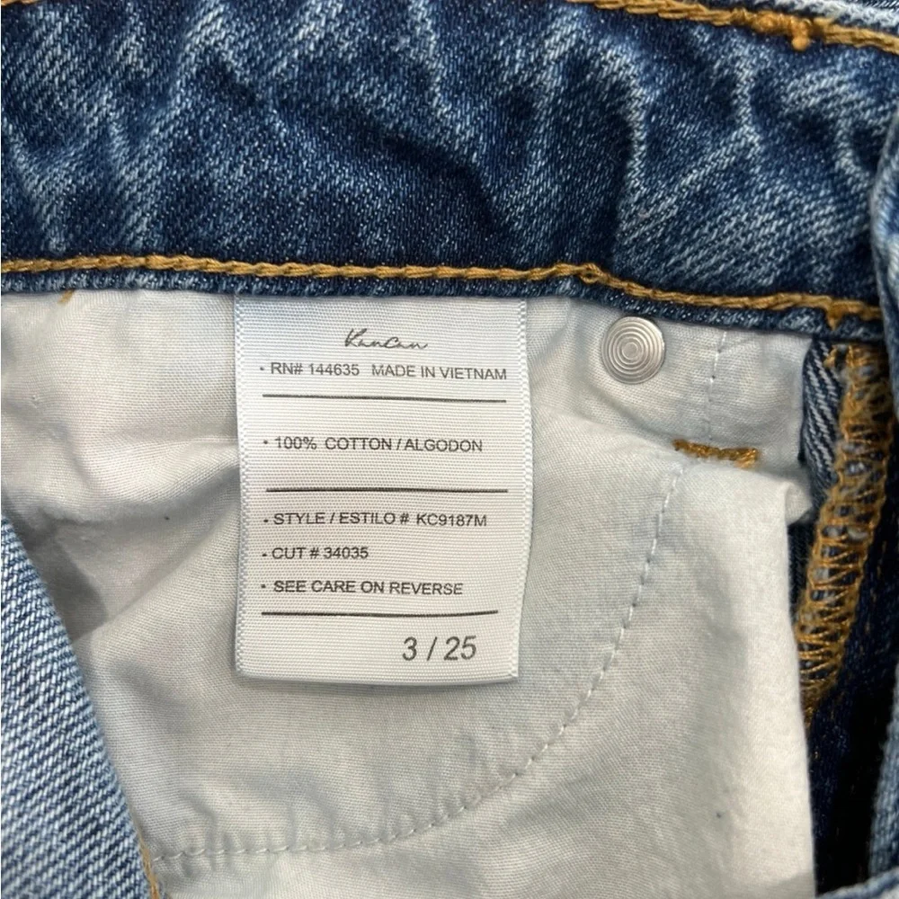 KanCan Ripped Blue Boyfriend Jeans - Picture 4 of 5